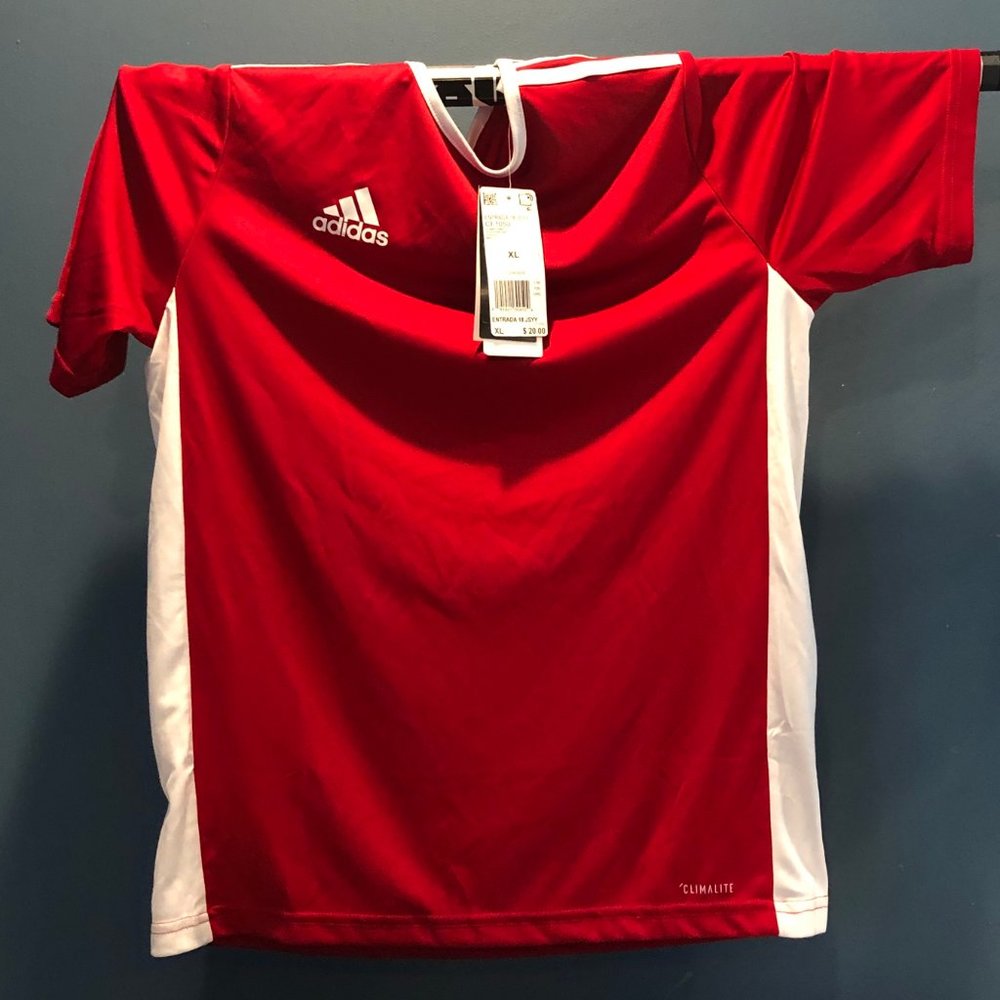 Adidas Entrada Youth Soccer Jerseys
